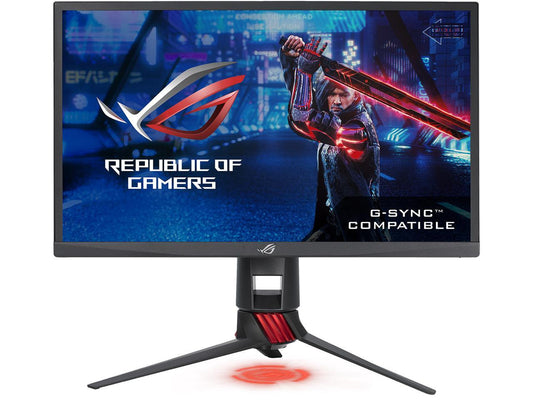 ASUS ROG Strix XG248Q 23.8" Full HD 1080p 240Hz 1ms Eye Care G-SYNC compatible FreeSync Esports Gaming Monitor with DP dual HDMI