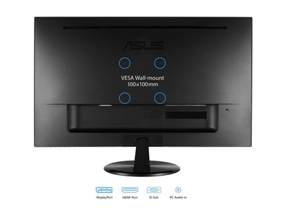 ASUS VP248QG 24" Full HD 1920 x 1080 1ms HDMI, DisplayPort, VGA Adaptive Sync/FreeSync Eye Care Monitor