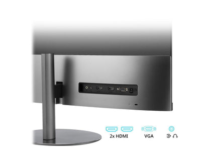 ASUS Designo MZ279HL 27" Full HD 1920 x 1080 5ms 75Hz 2xHDMI VGA Built-in Speakers Asus Eye Care Ultra Low-Blue Light Flicker-Free Technology Backlit LED IPS Monitor