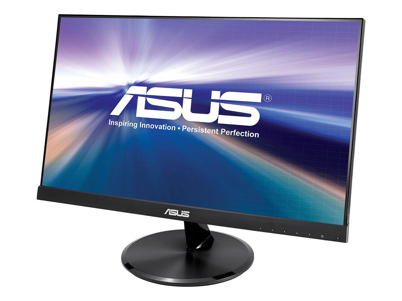 ASUS VT229H Touch Monitor - 21.5" FHD (1920x1080), 10-point Touch, IPS, 178° Wide Viewing Angle, Frameless, Flicker free, Low Blue Light, HDMI, 7H Hardness