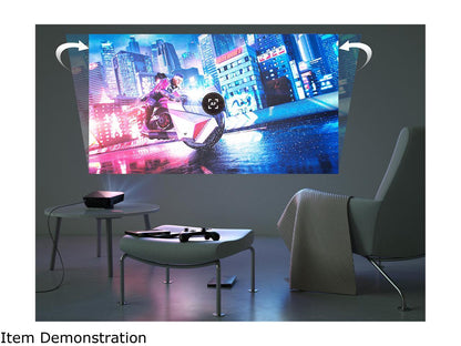 ASUS F1 LED Projector, FULL HD (1920 x 1080), 1200 Lumens, Short Throw, Horizontal & Vertical Keystone Adjustment , Auto Focus, 2.1 Channel Audio, Audio by Harman Kardon, Wireless Projection, HDMI