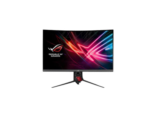 ASUS ROG Strix XG32VQR 32" (Actual size 31.5") WQHD 2560 x 1440 144Hz 2 x HDMI, DisplayPort, USB Ports Radeon FreeSync 2 Curved HDR Gaming Monitor
