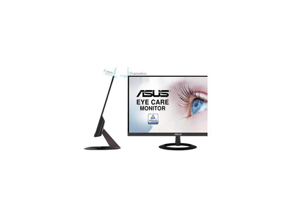 Asus VZ229HE 22" (Actual size 21.5") Full HD 1920 x 1080 HDMI VGA Blue Light Filter Frameless Bezel Eye Care Monitor