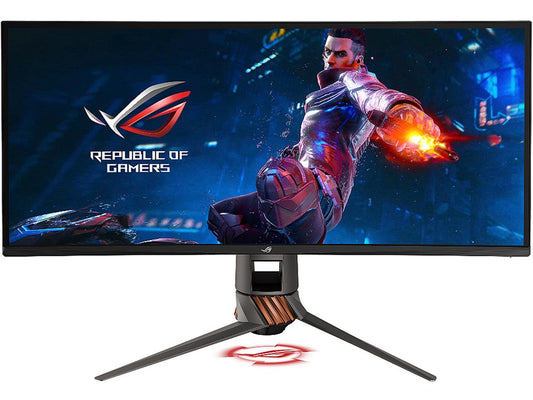 ASUS ROG Swift PG349Q Ultra-wide Curved Gaming Monitor - 34" 21:9 Ultra-wide QHD (3440 x 1440), Overclockable 120Hz , G-SYNC