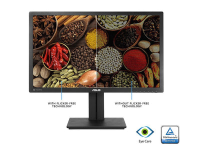 ASUS PB278QV 27" WQHD 2560 x 1440 2K Resolution 75Hz HDMI DVI-D DisplayPort VGA Adaptive-Sync Support Asus Eye Care with Ultra Low Blue-Light & Flicker-Free Technology Professional LED IPS Monitor