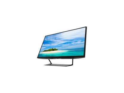 HP Pavilion Black 32" 7ms (GTG) 60 Hz Ultrawide LCD / LED Monitors, 2560 x 1440 (2K) w/ Anti-Glare Technicolor Color Certification / Easy Connectivity Setting / 178/178 Viewing Angle / USB 2.0 Hub