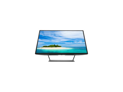 HP Pavilion Black 32" 7ms (GTG) 60 Hz Ultrawide LCD / LED Monitors, 2560 x 1440 (2K) w/ Anti-Glare Technicolor Color Certification / Easy Connectivity Setting / 178/178 Viewing Angle / USB 2.0 Hub