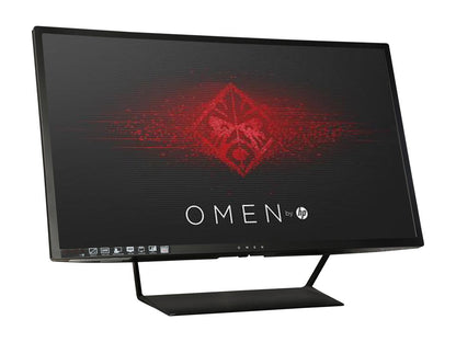 HP Omen 32" 75Hz AMD FreeSync 2560 x 1440 Monitor, 3000:1, 300 cd/m², HDMI, DisplayPort, Tilt, VESA Mountable