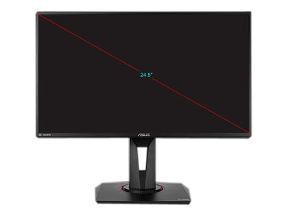 ASUS TUF GAMING VG259Q 25" (Actual size 24.5") Full HD 1920 x 1080 1ms (MPRT) 144Hz HDMI DisplayPort Built-in Speakers Extreme Low Motion Blur Adaptive-sync IPS Gaming Monitor
