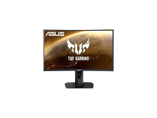 ASUS TUF GAMING VG27WQ 27" WQHD 2560 x 1440 (2K) 1ms (MPRT) 165Hz (Max) HDMI, DisplayPort FreeSync DisplayHDR 400 Built-in Speakers Curved Gaming Monitor