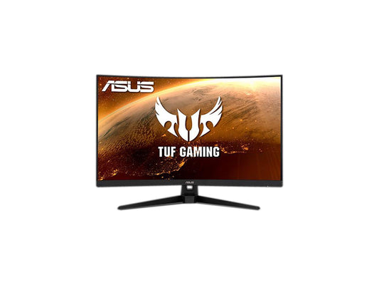 ASUS TUF Gaming VG328H1B 32" Full HD 1920 x 1080 165Hz (OC) 1ms (MPRT) HDMI VGA Extreme Low Motion Blur FreeSync Flicker-Free Built-in Speakers Backlit LED Curved Gaming Monitor
