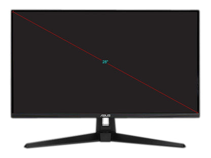 ASUS TUF Gaming VG289Q1A 28" UHD 3840 x 2160 (4K) 60 Hz 2 x HDMI, DisplayPort, Audio FreeSync Built-in Speakers Flat Panel HDR 10 IPS Gaming Monitor