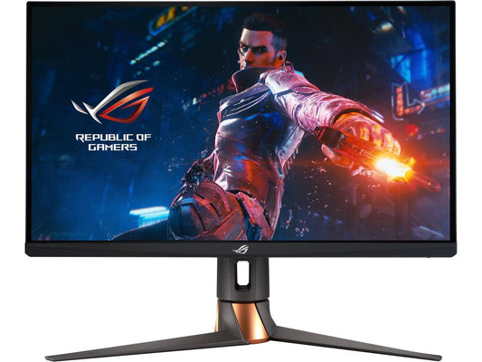 ASUS ROG Swift 27" 1440P Gaming Monitor (PG279QM) - QHD (2560 x 1440), Fast IPS, 240Hz, 1ms, G-SYNC, NVIDIA Reflex Latency Analyzer, DisplayHDR400, Eye Care, HDMI, DisplayPort, USB, Height Adjustable