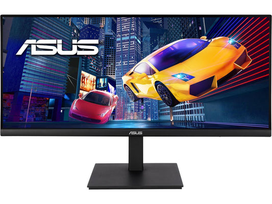 ASUS 34" Ultrawide HDR Gaming Monitor (VP349CGL) - 21:9 UWQHD (3440 x 1440), IPS, 100Hz, 1ms, USB-C w/ Power Delivery, FreeSync, Eye Care Plus, VESA Mountable, HDMI, DisplayPort, Height Adjustable