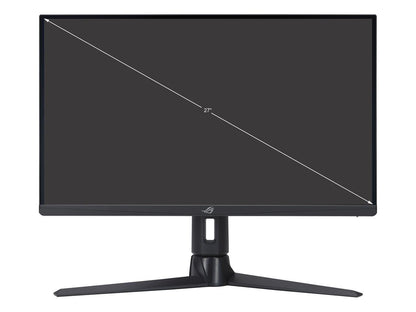 ASUS ROG Strix 27" 1080P Gaming Monitor (XG276Q) - Full HD, IPS, 170Hz, 1ms, Extreme Low Motion Blur, FreeSync Premium Technology, DisplayPort, HDMI, Tripod Socket for Webcam, DisplayHDR400