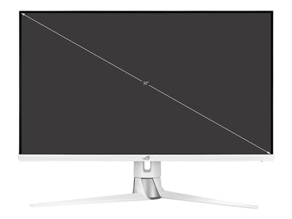 ASUS ROG Swift 32" 1440P Gaming Monitor (PG329Q-W) - White, QHD (2560 x 1440), Fast IPS, 175Hz, 1ms, Extreme Low Motion Blur Sync, G-Sync Compatible, Eye Care, DisplayPort, HDMI, USB, DisplayHDR600