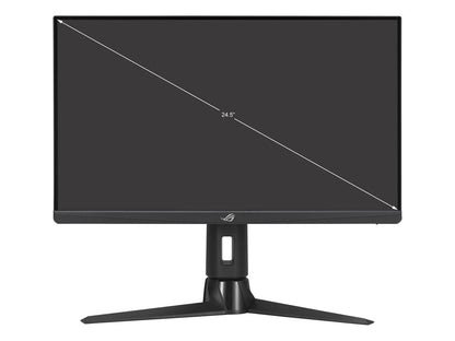 ASUS ROG Strix 24.5" 1080P HDR Gaming Monitor (XG259CM) - Full HD, Fast IPS, 240Hz, 1ms, Extreme Low Motion Blur Sync, G-Sync Compatible, KVM Support, Tripod Socket for Webcam, USB Type-C, DisplayPort