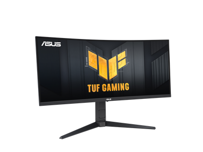 ASUS VG34VQEL1A TUF Gaming 34â€? Ultra-wide Curved HDR Monitor- 21:9, UWQHD (3440 x 1440), 100Hz, Extreme Low Motion Blur, FreeSync, 1ms, DisplayPort, HDMI, USB, Tripod socket, Height Adjustable