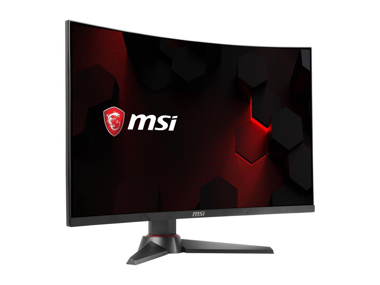 MSI Optix MAG27C 27" Full HD 1920 x 1080 144 Hz DVI, HDMI, DisplayPort AMD FreeSync Curved Gaming Monitor