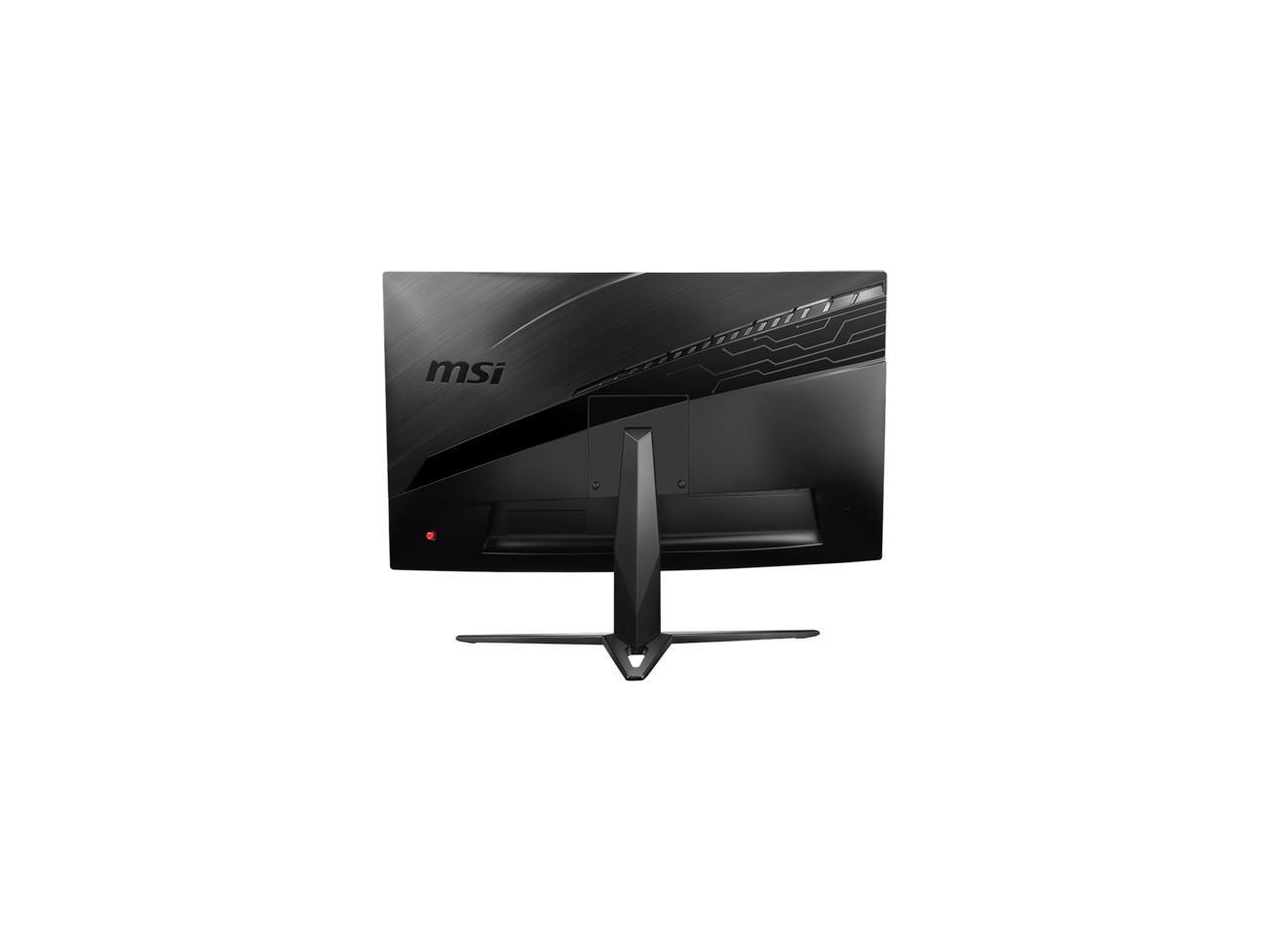 MSI Optix MAG271C 27" Full HD 1920 x 1080 1ms 144Hz DisplayPort HDMI Smart Headset Hanger FreeSync Anti-Glare LED Backlit Curved Gaming Monitor