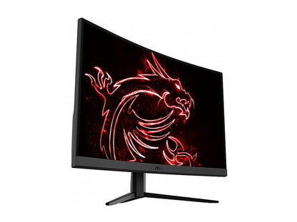 MSI Optix G32CQ4 32" (Actual size 31.5") WQHD 2560 x 1440 (2K) 1ms (MPRT) 165Hz 2 x HDMI, DisplayPort FreeSync (AMD Adaptive Sync) Curved Gaming Monitor