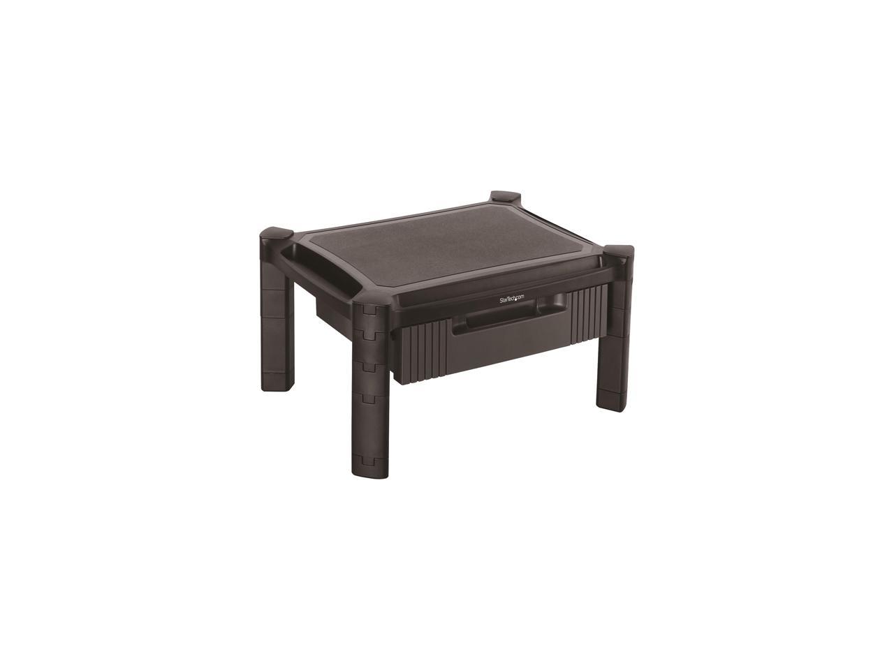 StarTech MONSTADJD Adjustable Monitor Riser - Drawer - Monitors up to 32" - Adjustable Height - Monitor Stand - Computer Monitor Riser