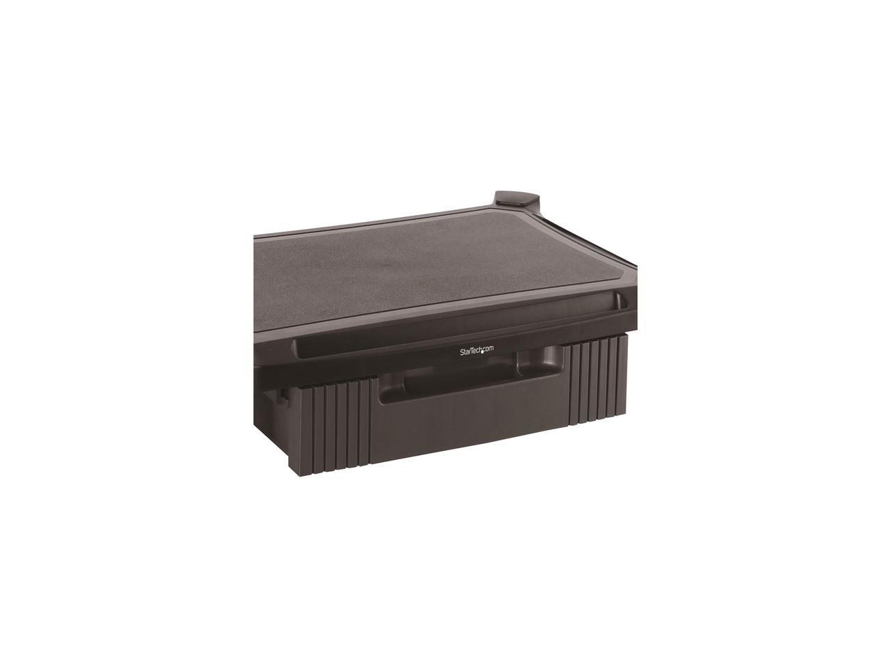 StarTech MONSTADJD Adjustable Monitor Riser - Drawer - Monitors up to 32" - Adjustable Height - Monitor Stand - Computer Monitor Riser