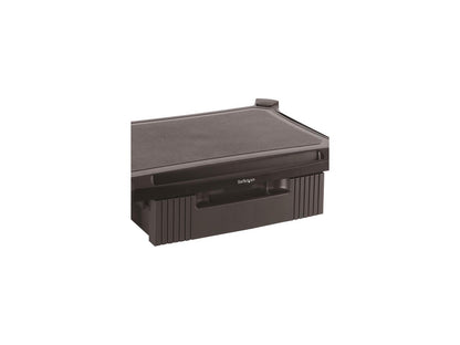 StarTech MONSTADJD Adjustable Monitor Riser - Drawer - Monitors up to 32" - Adjustable Height - Monitor Stand - Computer Monitor Riser