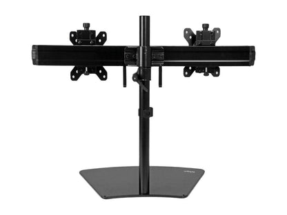 StarTech.com ARMBARDUO Dual Monitor Stand - Crossbar - Supports Monitors up to 24" - Vesa Mount - Adjustable Computer Monitor Arm