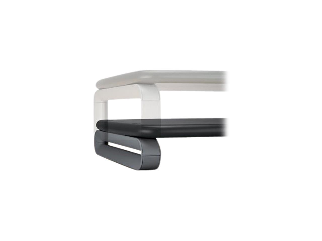 Kensington 60089 Monitor Stand Plus with SmartFit System for up to 24" screens, Black/Gray