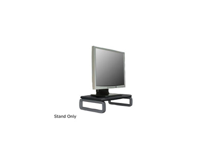 Kensington 60089 Monitor Stand Plus with SmartFit System for up to 24" screens, Black/Gray