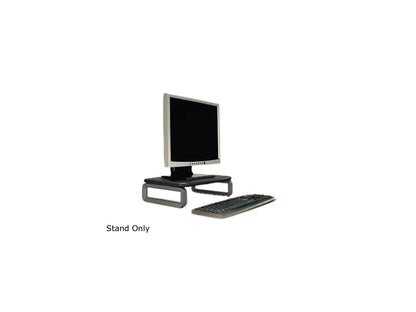 Kensington 60089 Monitor Stand Plus with SmartFit System for up to 24" screens, Black/Gray