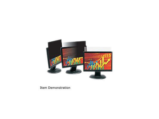 3M Privacy Filter PF195W9B for 19.5" Monitor Black, Glossy, Matte - For 19.5" Widescreen LCD Monitor - 16:9 - Scratch Resistant, Fingerprint Resistant, Dust Resistant - Anti-glare