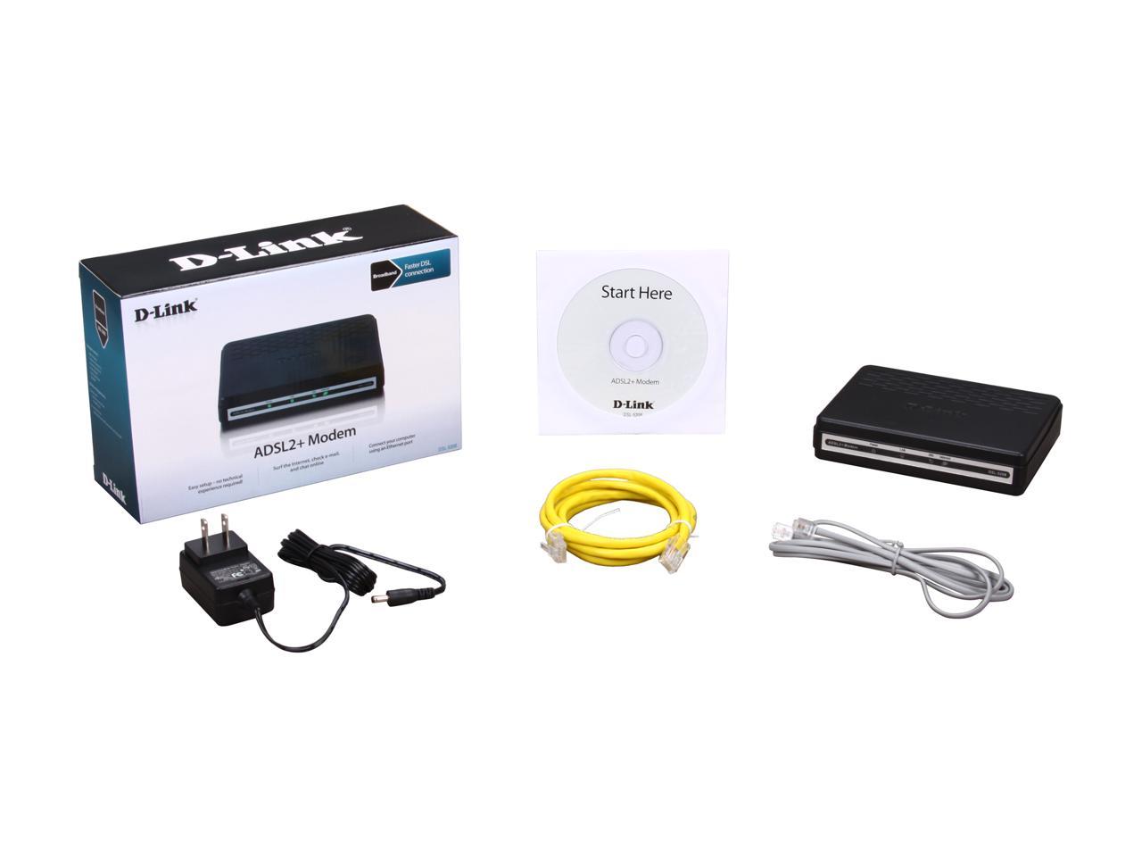 D-Link DSL-520B Router Appliance - 2 Port - 24 Mbps ADSL2+ 24Mbps Downstream, 2Mbps Upstream RJ-11 ADSL port RJ-45 10/100BASE-TX Ethernet port with auto MDI//MDIX ITU-T G.992.5 Annex A/M