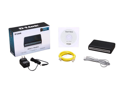 D-Link DSL-520B Router Appliance - 2 Port - 24 Mbps ADSL2+ 24Mbps Downstream, 2Mbps Upstream RJ-11 ADSL port RJ-45 10/100BASE-TX Ethernet port with auto MDI//MDIX ITU-T G.992.5 Annex A/M