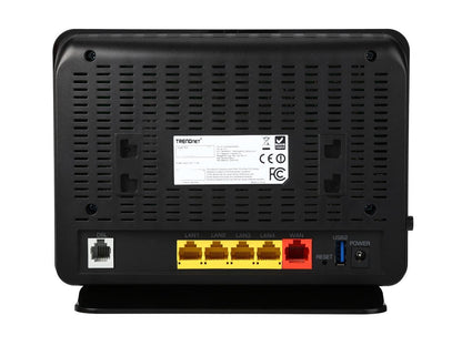 TRENDnet TEW-816DRM AC750 Wireless VDSL2/ADSL2+ Modem Router
