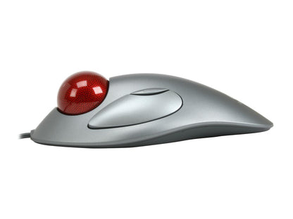 Logitech Trackman Marble Mouse, Four-Button, Programmable, Dark Gray