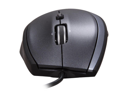 Logitech M500 Black Tilt Wheel USB Corded Laser 1000 dpi Mouse