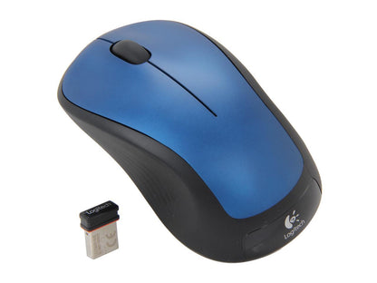 Logitech M310 910-001917 Peacock Blue 3 Buttons 1 x Wheel USB RF Wireless Laser 1000 dpi Mouse