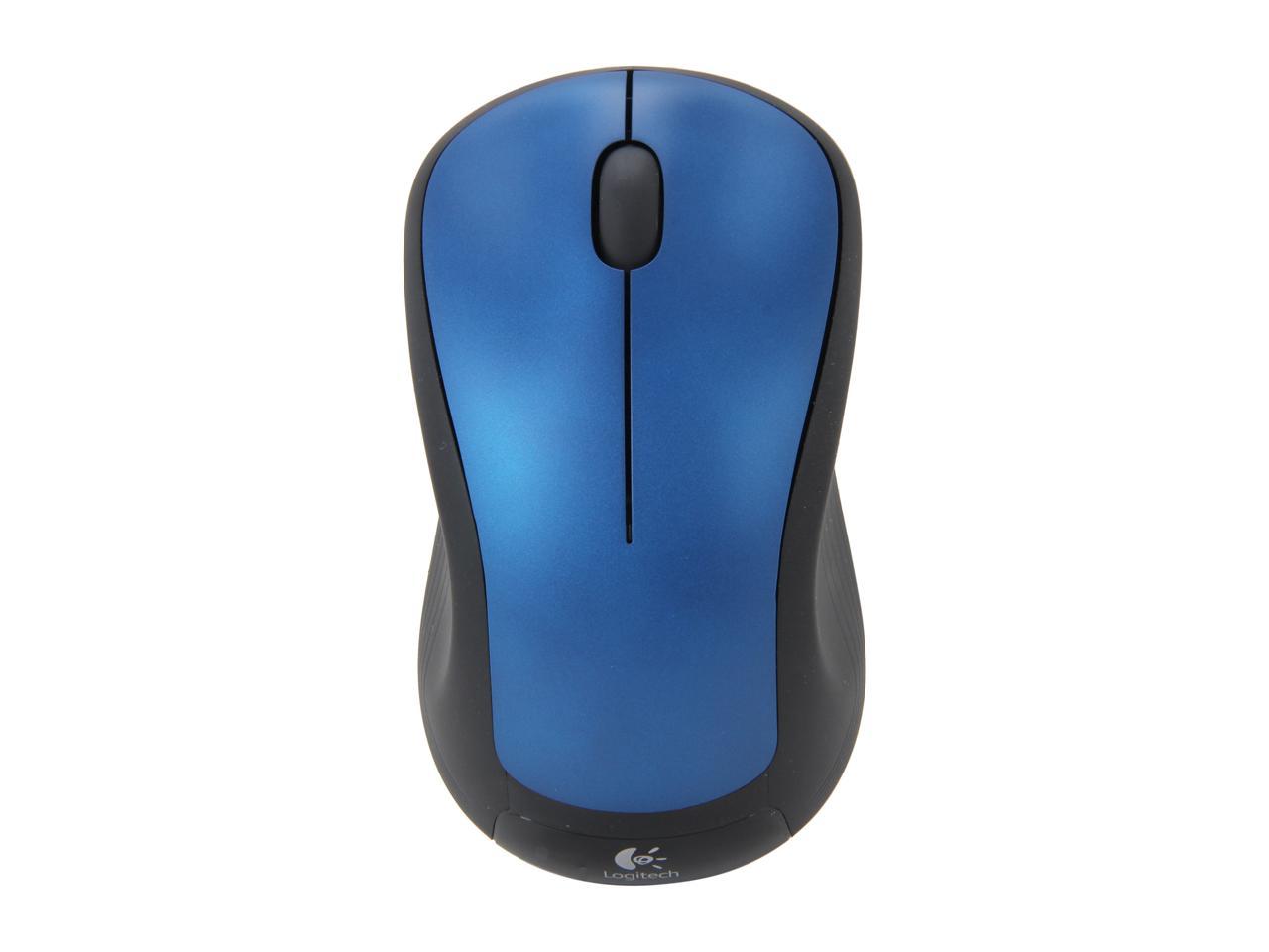 Logitech M310 910-001917 Peacock Blue 3 Buttons 1 x Wheel USB RF Wireless Laser 1000 dpi Mouse
