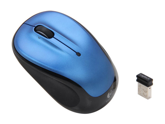 Logitech M325 RF Wireless Optical 1000dpi Mouse, Blue, 910-002650