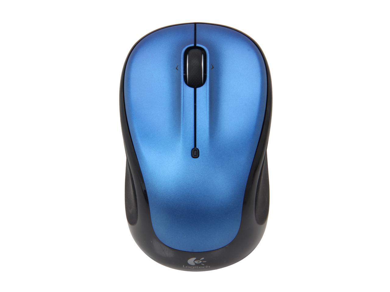 Logitech M325 RF Wireless Optical 1000dpi Mouse, Blue, 910-002650