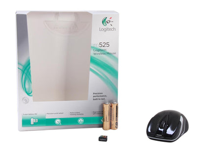 Logitech Wireless Mouse M525 - Black/Grey