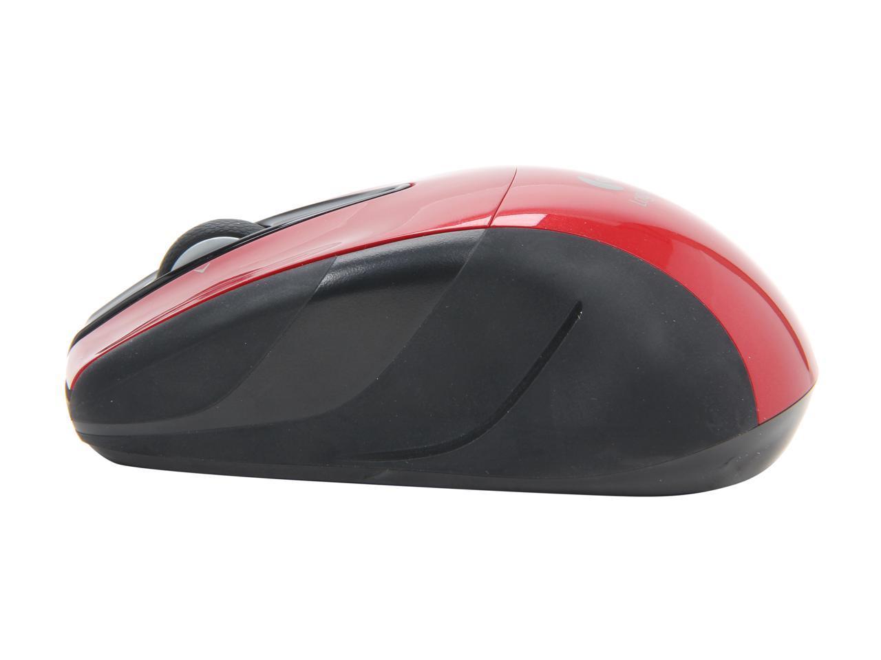 Logitech Wireless Mouse M525 - Red / Black