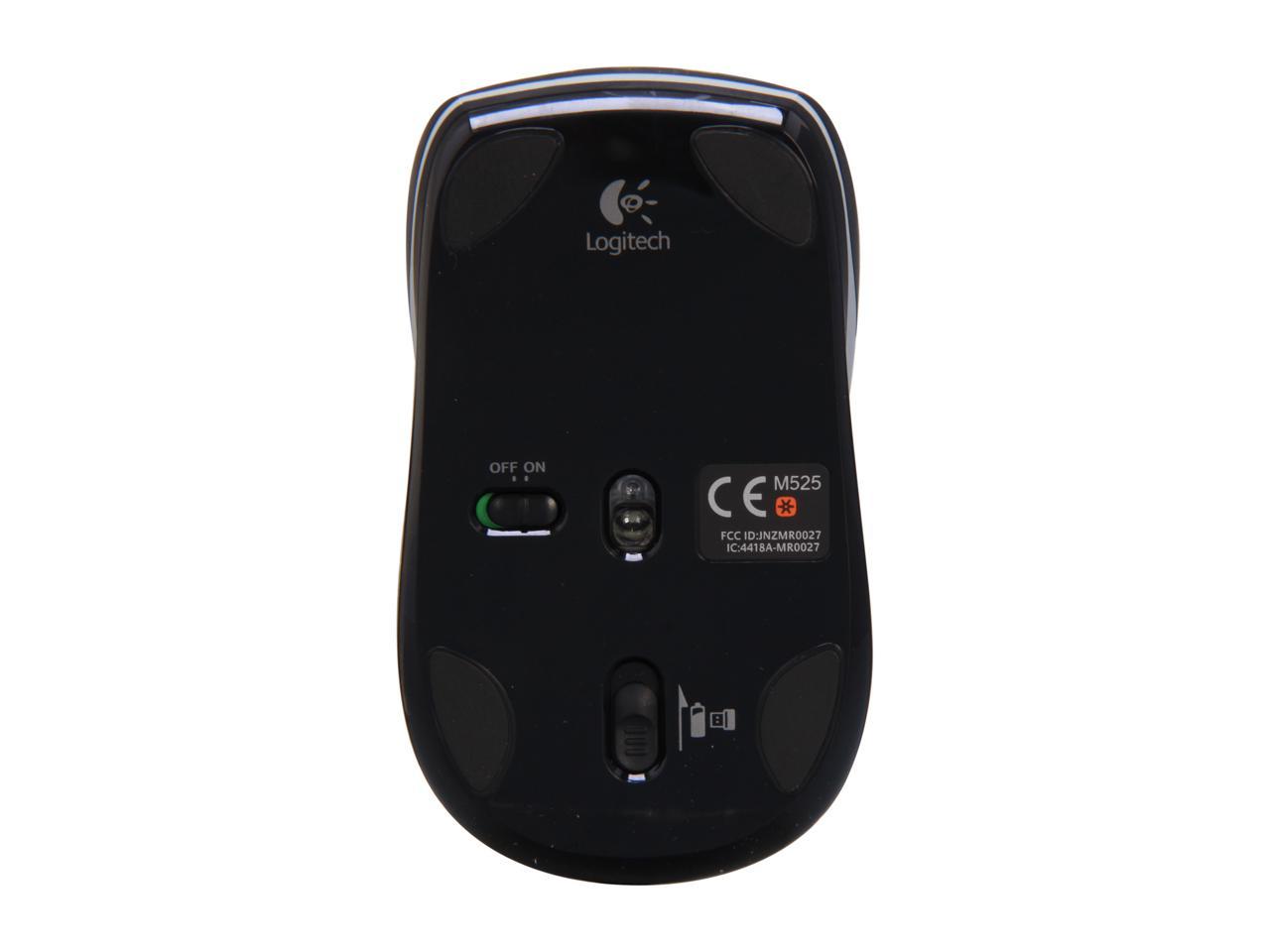 Logitech Wireless Mouse M525 - Navy / Grey