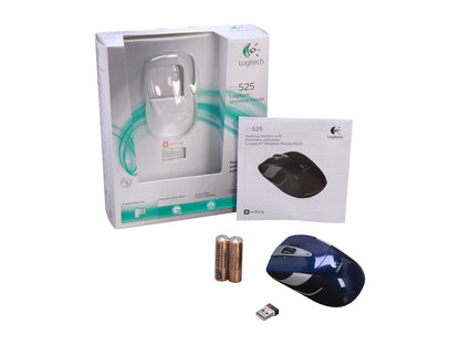 Logitech Wireless Mouse M525 - Navy / Grey