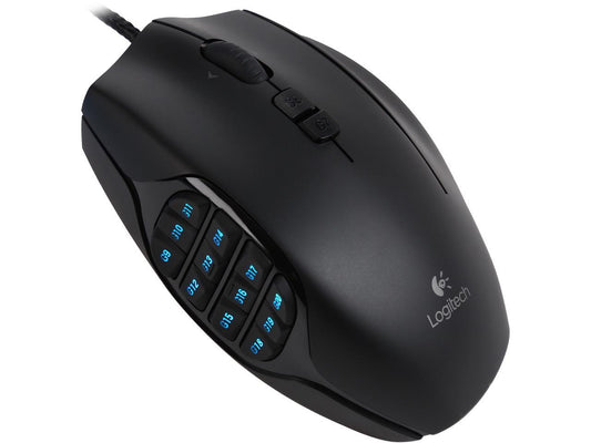Logitech G600MMO Gaming Mouse - Black