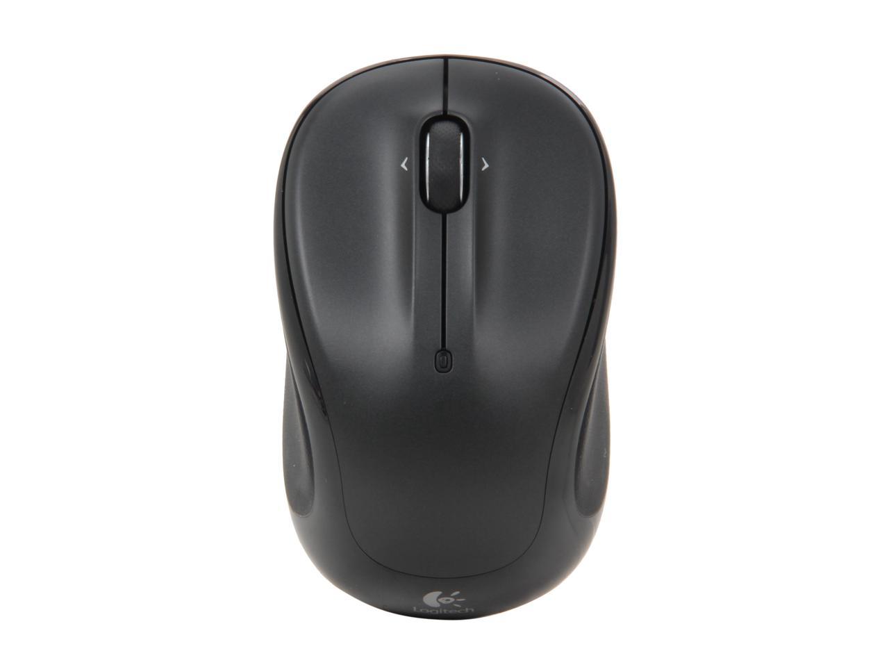 Logitech M325 RF Wireless Optical 1000dpi Mouse, Black, 910-002974