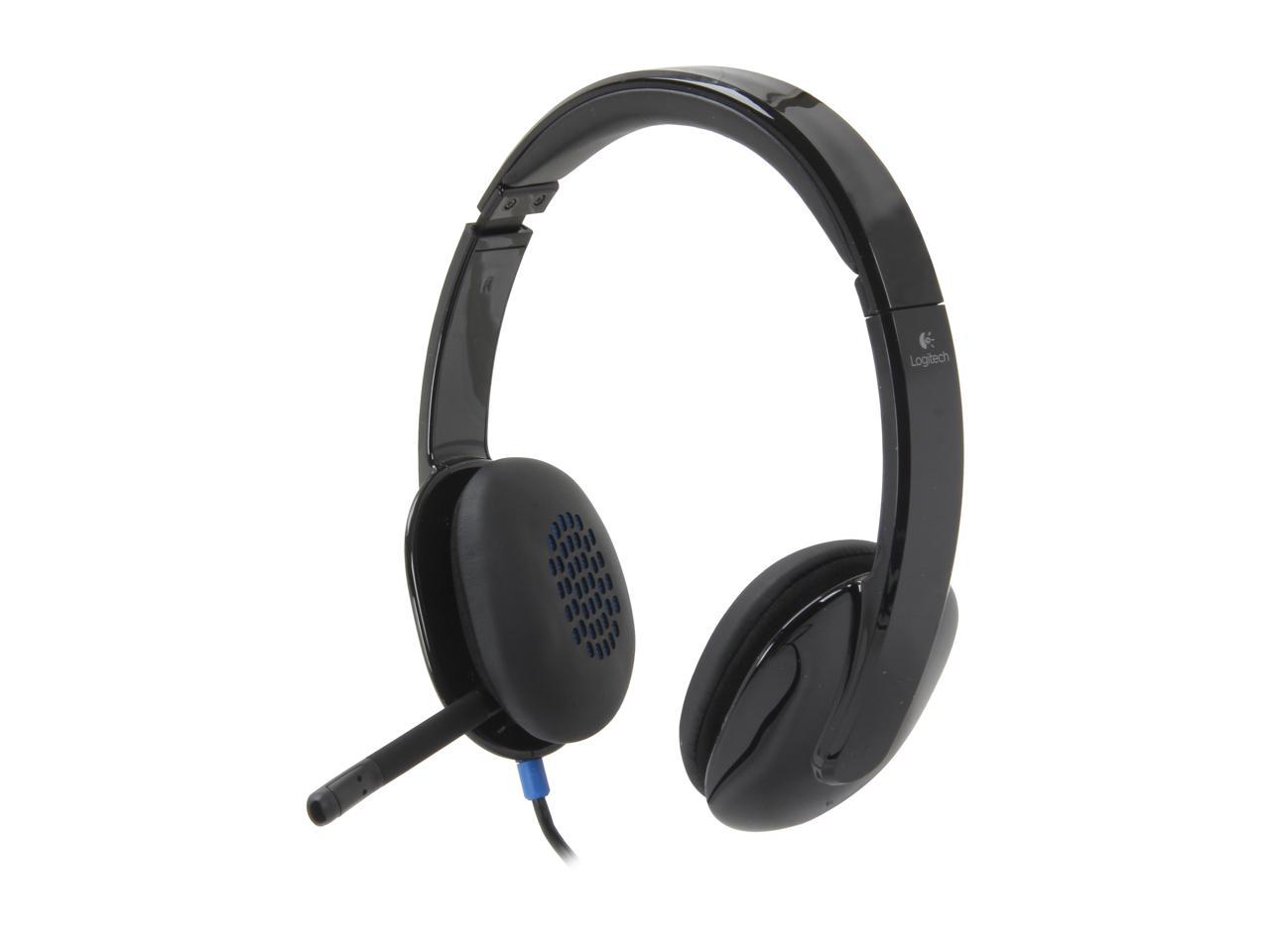 Logitech H540 USB Connector Supra-aural Headset
