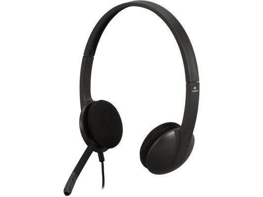 Logitech H340 USB Connector Supra-aural Headset